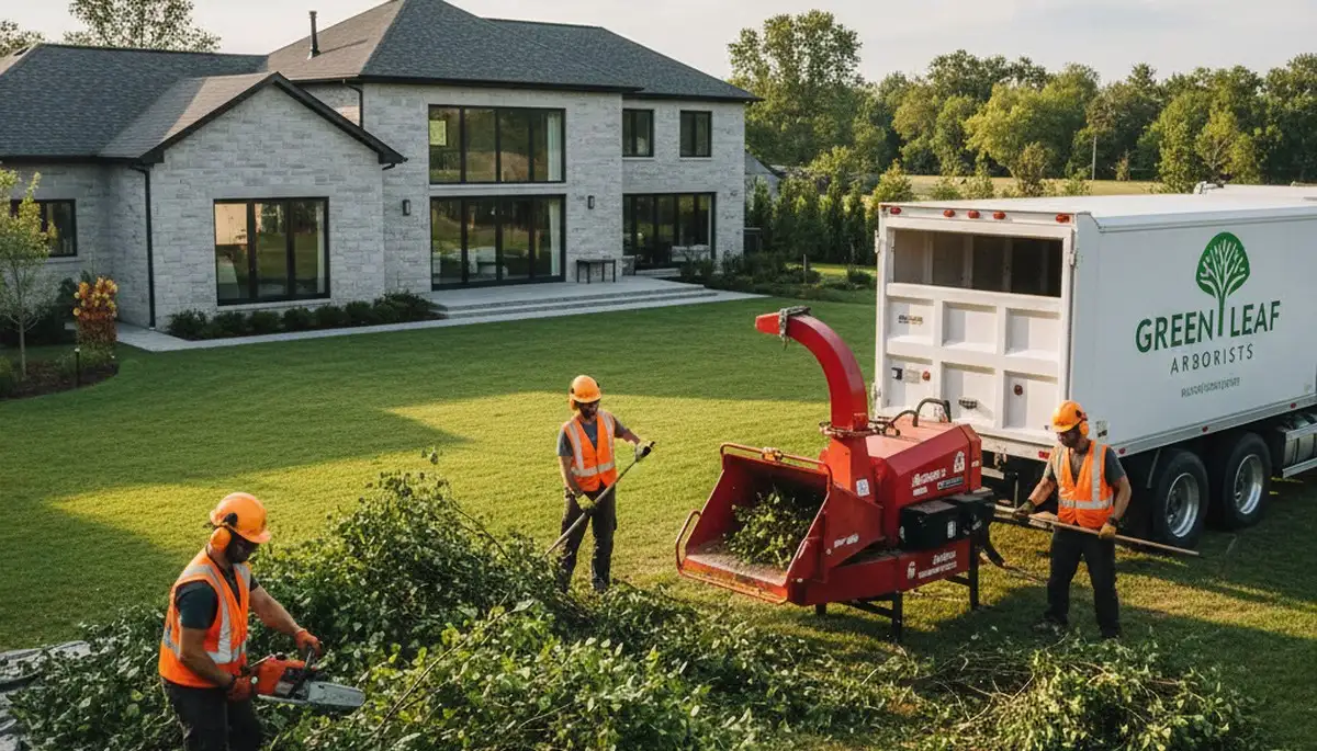 Professional shrub removal service in Bradenton, FL by Chop Chop Tree experts clearing overgrown bushes