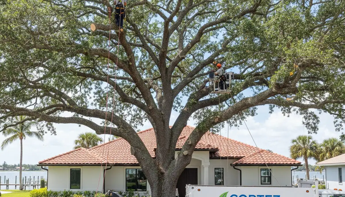 Professional tree removal service in Bradenton FL by certified arborists at Tree Service Bradenton