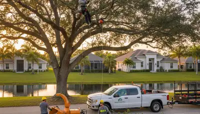 Professional tree removal service in Bradenton FL by certified arborists at Tree Service Bradenton