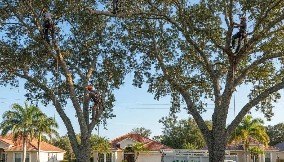 Professional tree removal service in Bradenton FL by certified arborists at Tree Service Bradenton