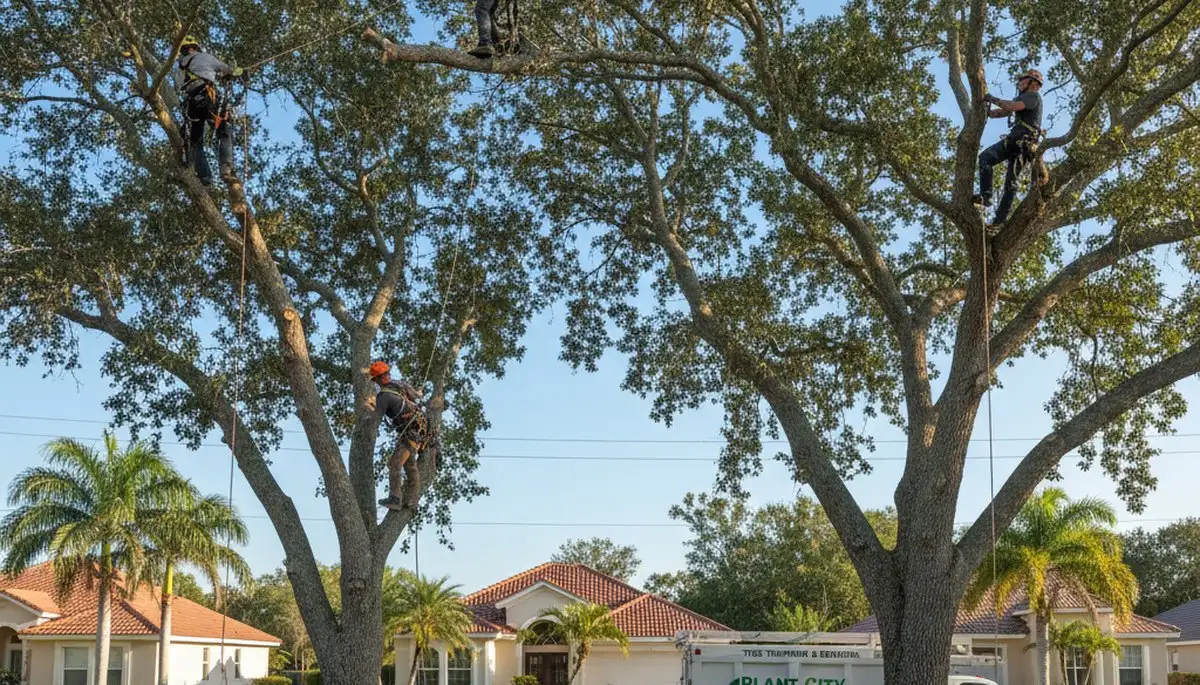 Professional tree removal service in Bradenton FL by certified arborists at Tree Service Bradenton