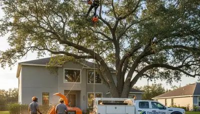 Professional tree removal service in Bradenton FL by certified arborists