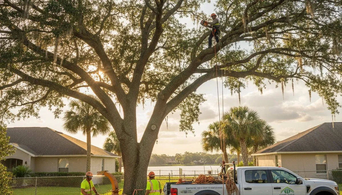 Professional tree removal service in Bradenton FL by licensed arborists at Tree Service Bradenton
